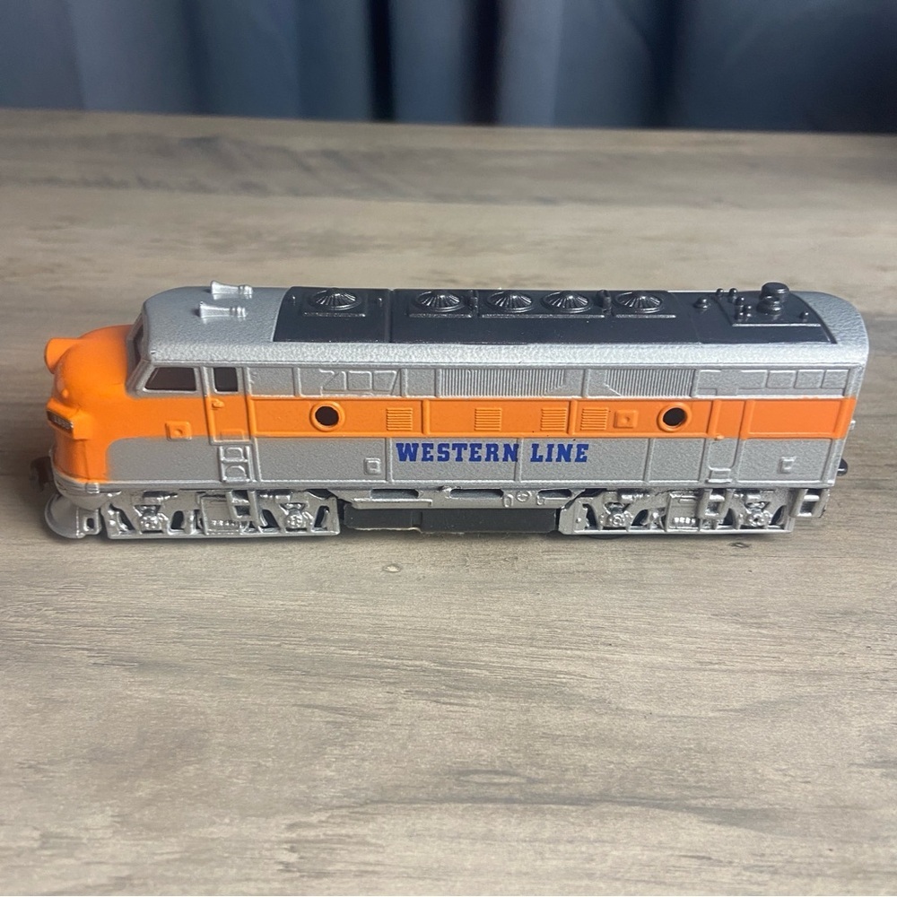 Western Line No. 1895 Pull‎ Back Die Cast 7" Train Engine - Picture 3 of 10